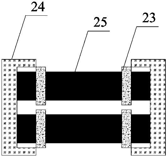 Novel steel structure anchor increasing and grouting uplift pile and construction method thereof