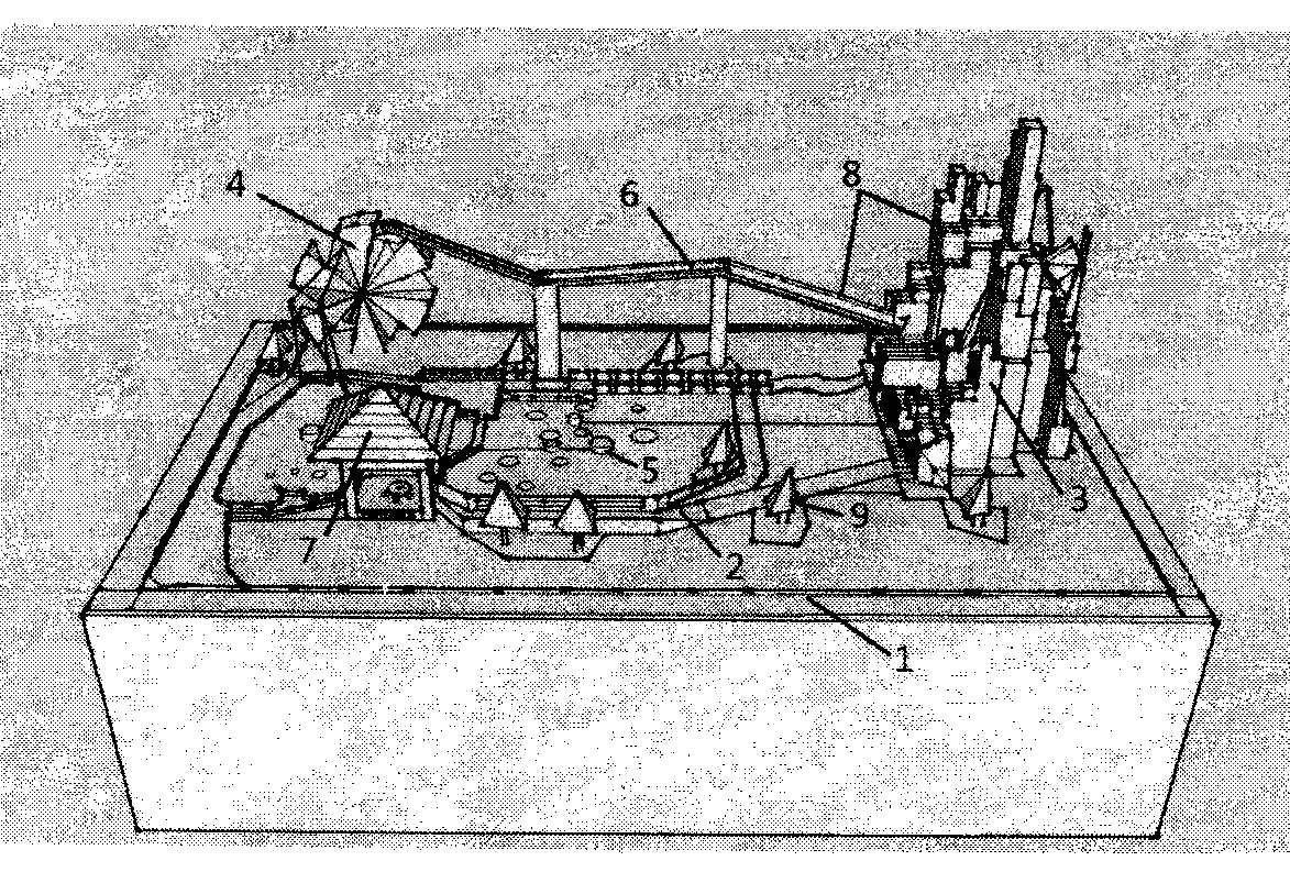 Water surface ornamental system