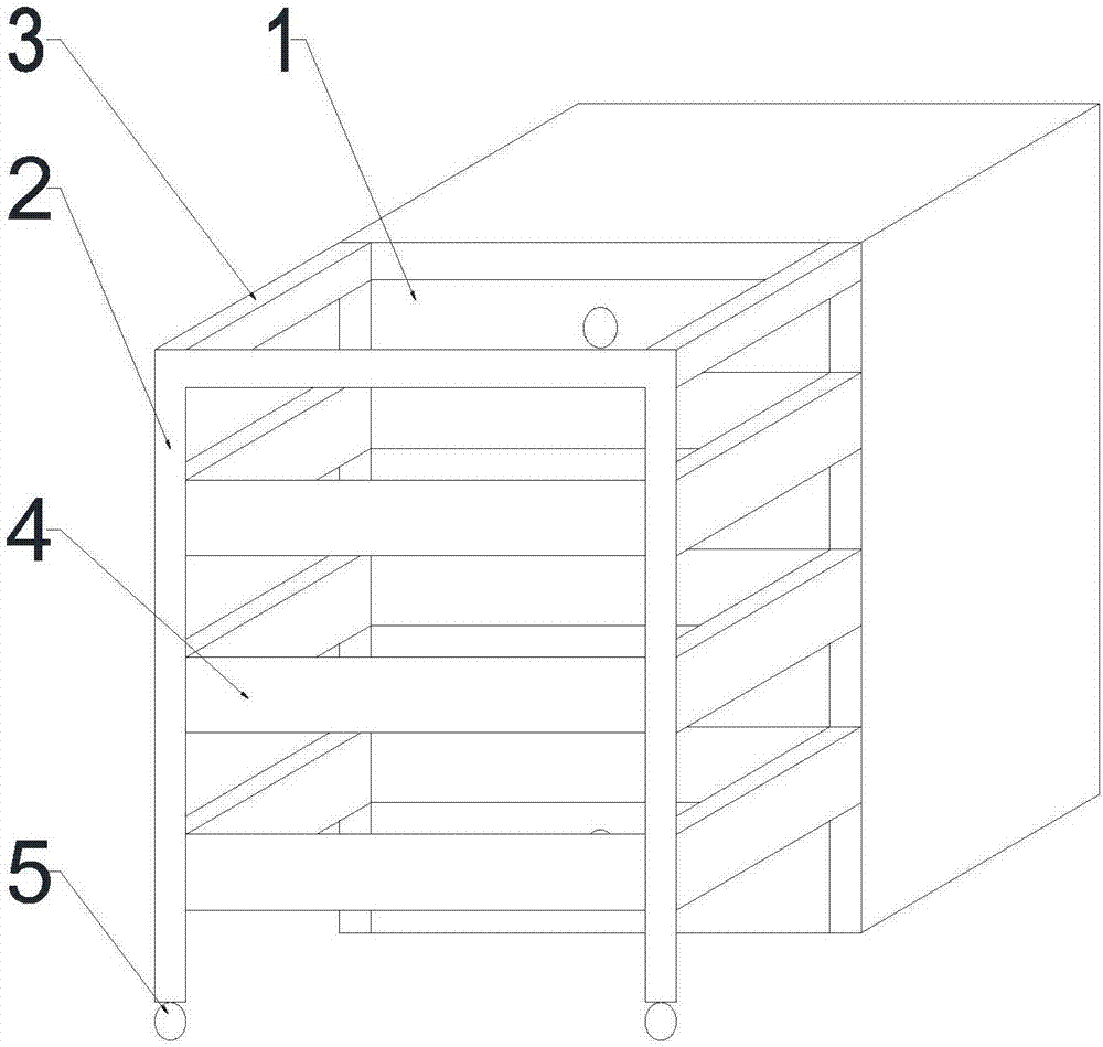 Foldable furniture ladder cabinet