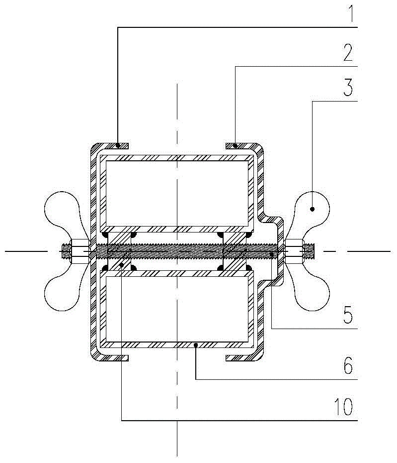 Formwork corrugated metal fixture fastening structure in building construction