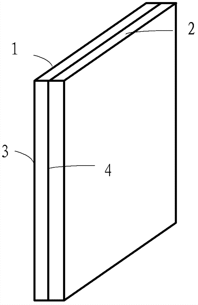 Display method for transparent screen and electronic device