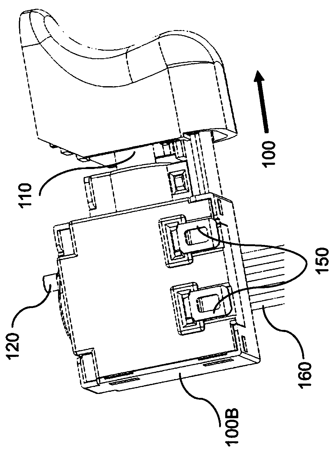 Electrical switch having sealing member for electrical equipment