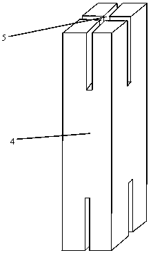 Beam-column connection node structure of wooden structure building