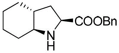 A kind of preparation method of trandolapril intermediate