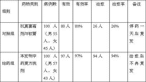 Traditional Chinese medicine compound lotion for treating scaly hyperkeratotic tinea manual and tinea pedis and preparation method thereof