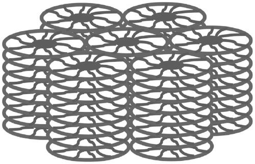 A kind of organic solar cell structure and preparation method based on discotic liquid crystal column