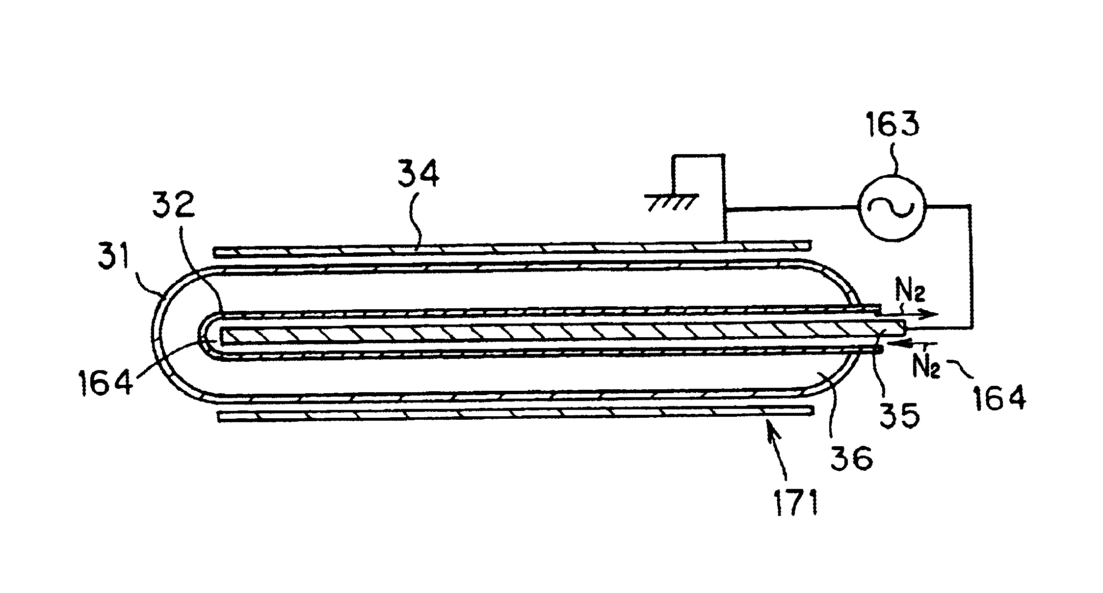Decomposition apparatus of organic compound, decomposition method thereof, excimer UV lamp and excimer emission apparatus