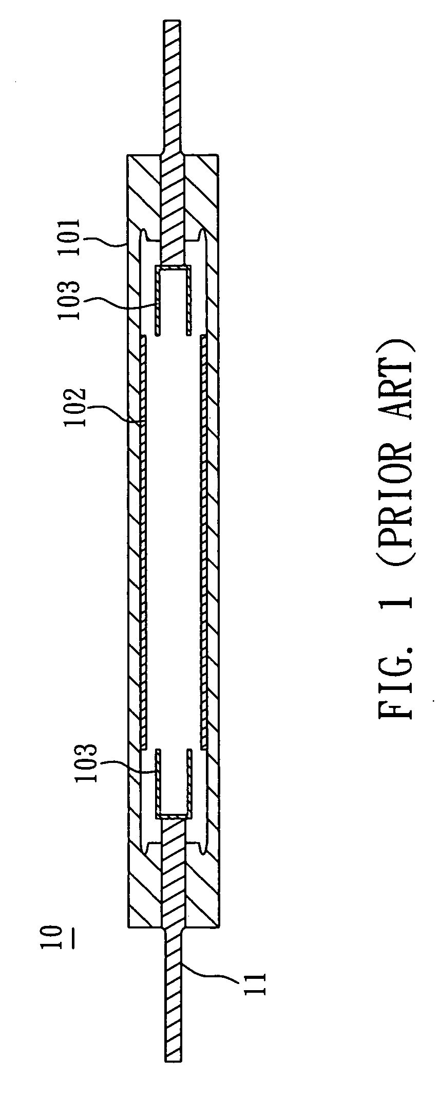 Cold cathode fluorescent lamp and electrode thereof