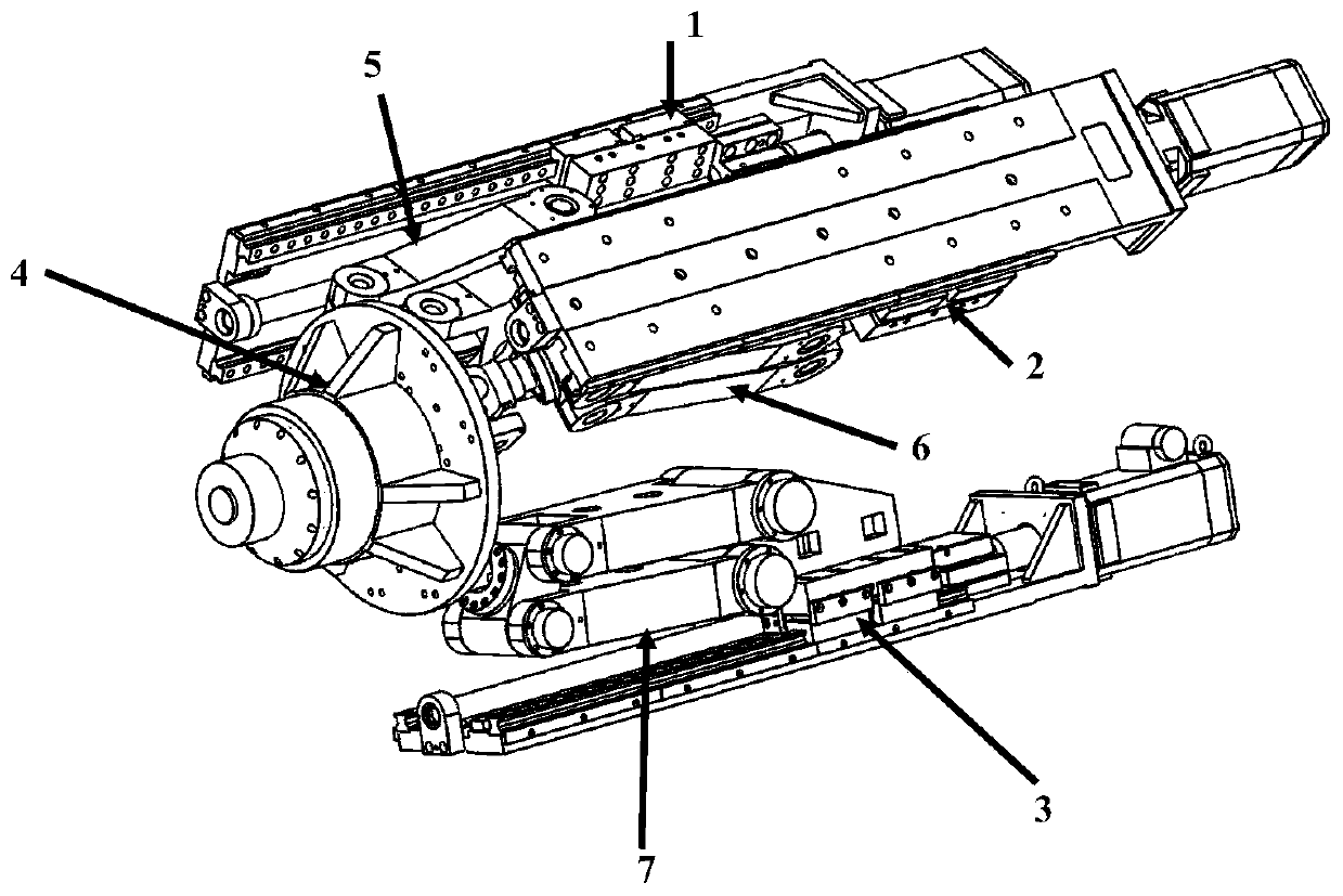 A method for evaluating dynamic error transfer characteristics of parallel-connected spindle heads