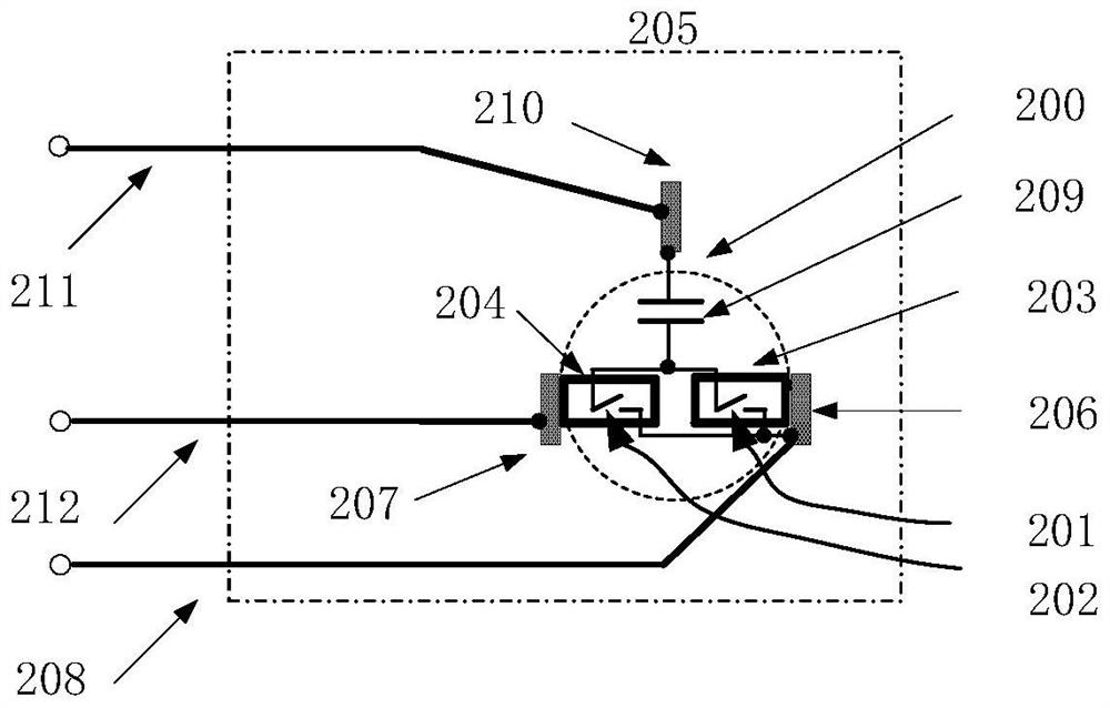 Circuit local overheating protection trigger circuit and trigger method