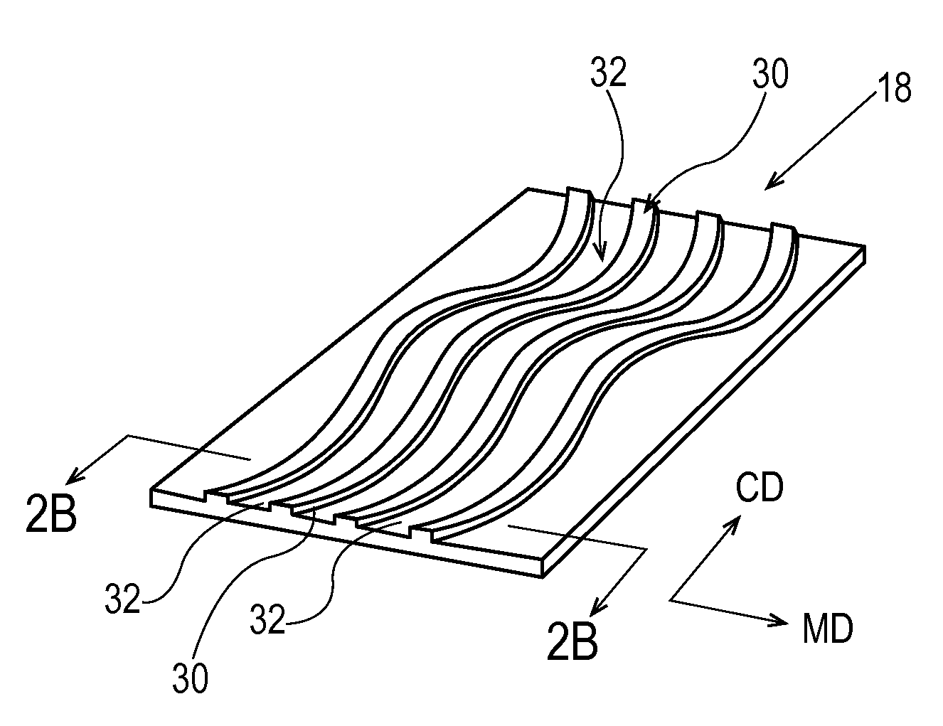 Sanitary Tissue Products with Free Fibers and Methods for Making Same
