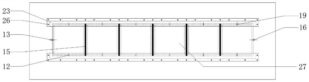 Visual grouting test system with controllable viscosity and solidification characteristics