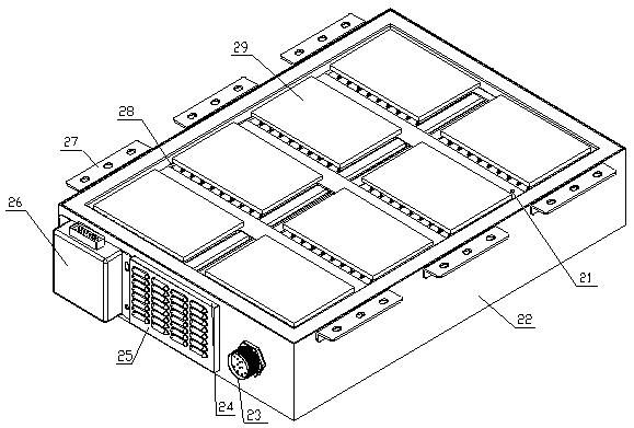 Control method of battery case in electric vehicle