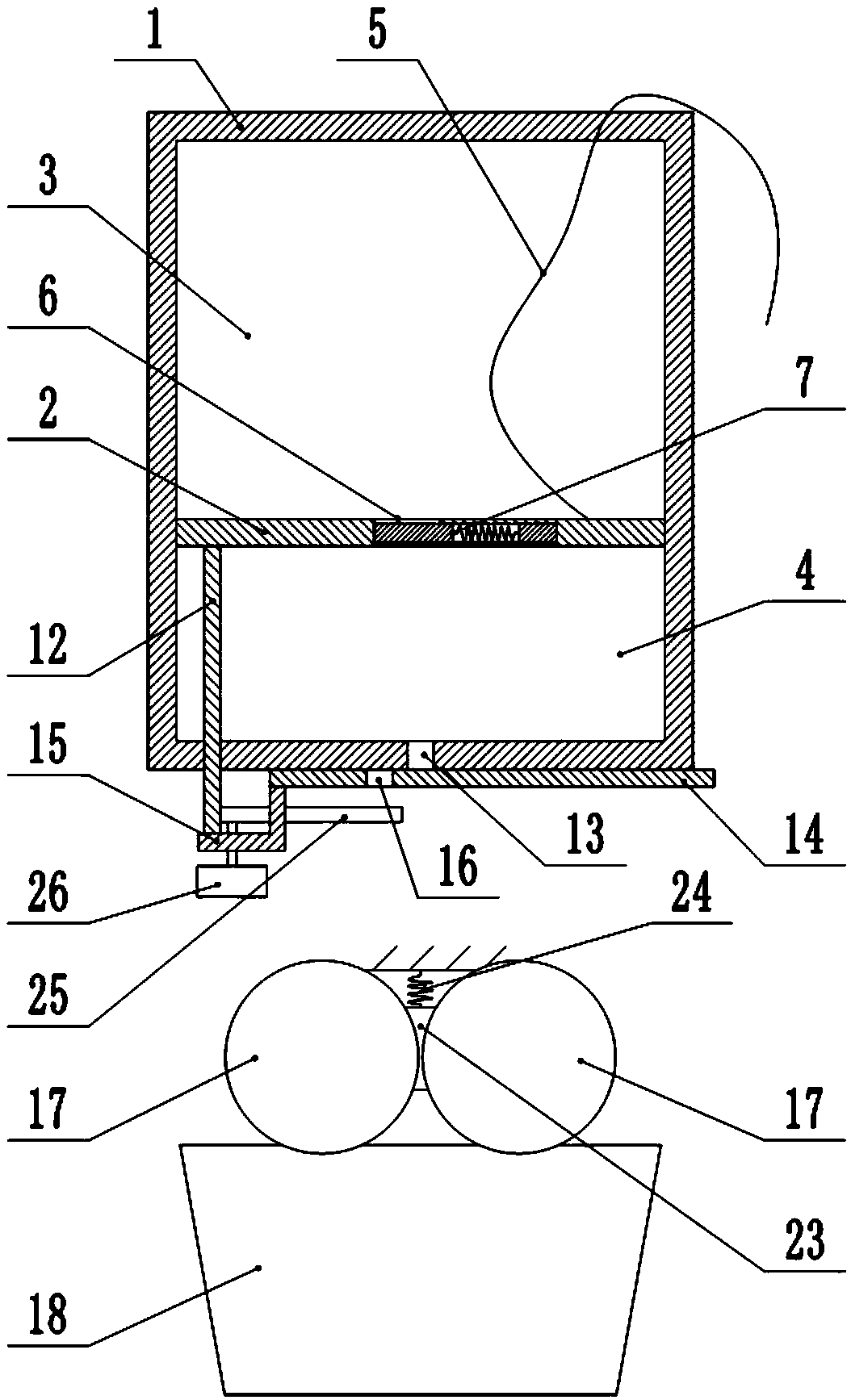 Wine-making raw material treatment equipment