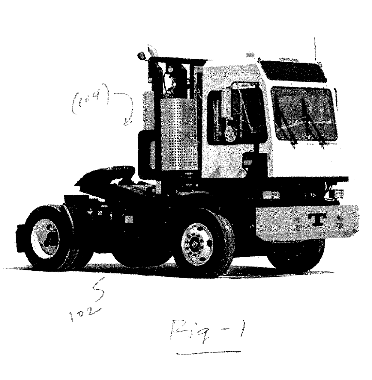 Terminal tractor with versatile fueling