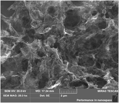A kind of graphene airgel and its preparation method and application