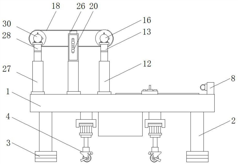 Tensile strength detection machine for testing composite cable