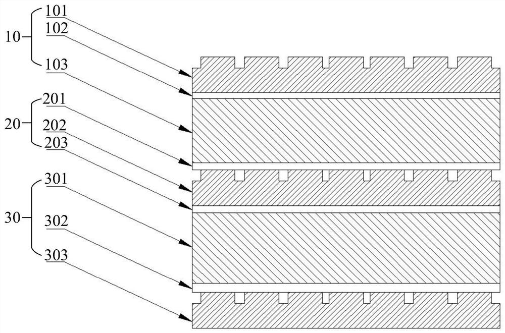 A selective wave-absorbing surface structure and its preparation method