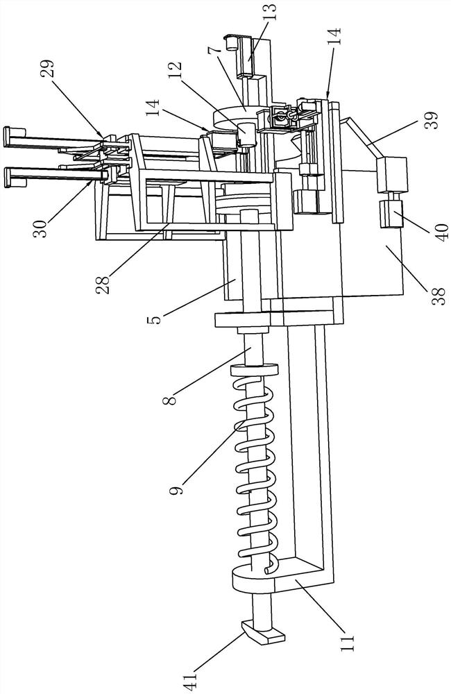 Adhesive pressing device for producing high-barrier spunlace medical protective clothing
