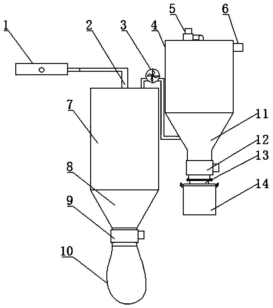 Boiler smoke treatment device