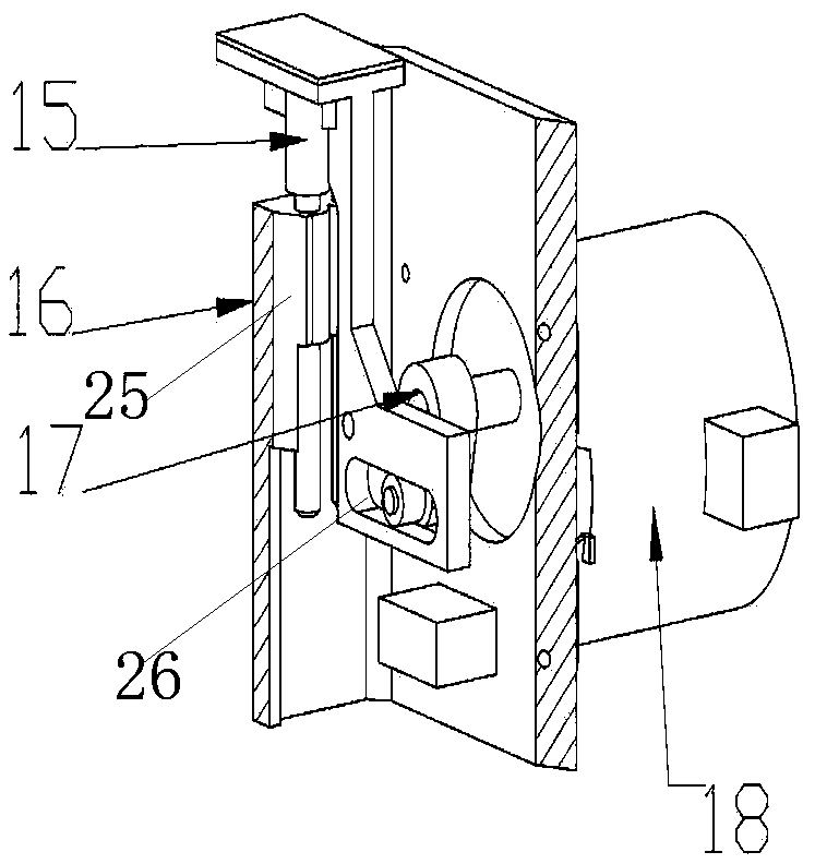 A fully automatic mahjong machine roller coaster mechanism