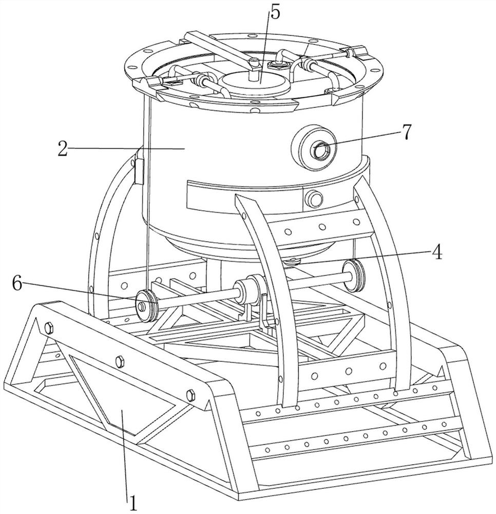 Chemical fiber filament residual waste recycling equipment