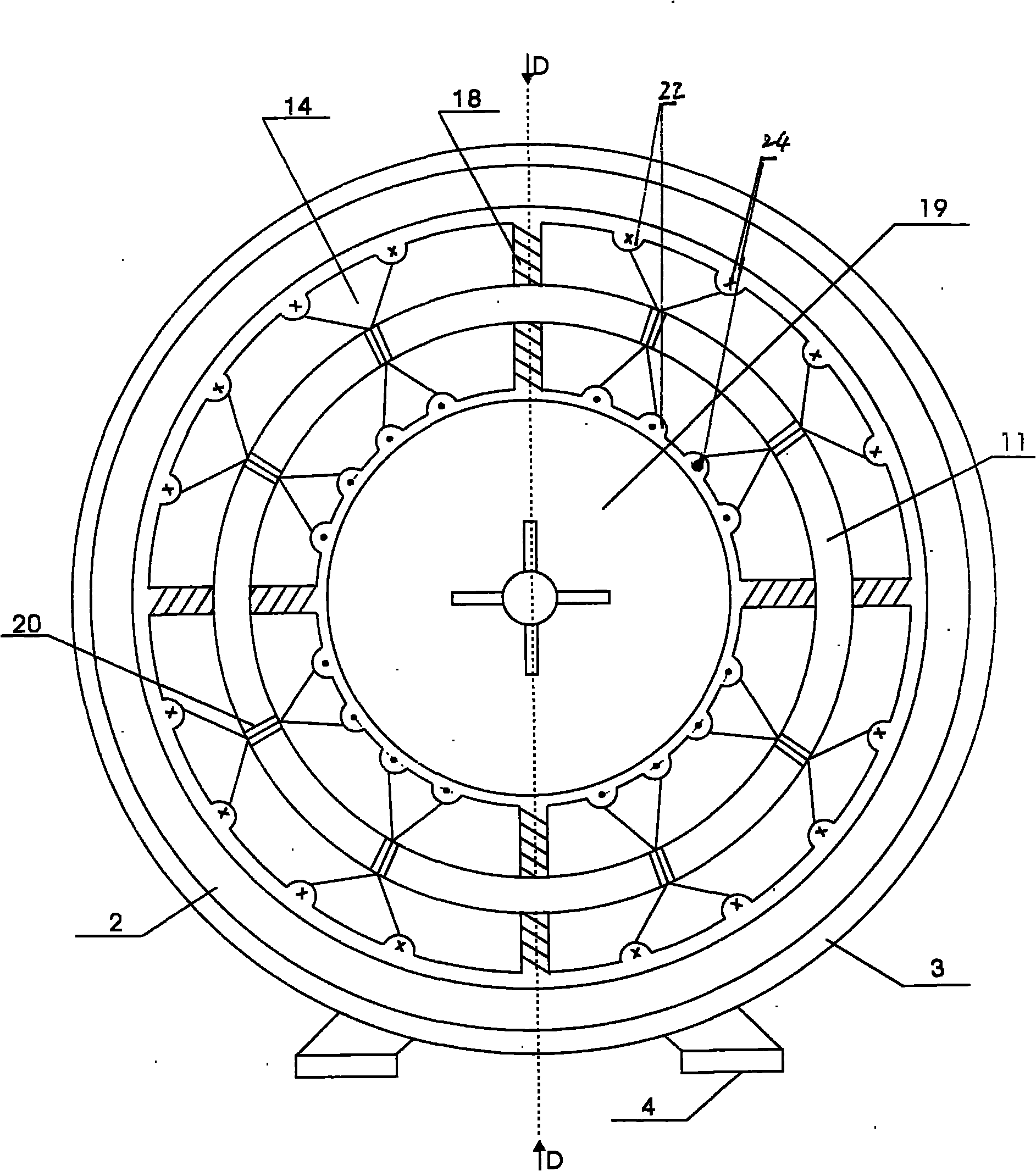 Novel direct-current motor