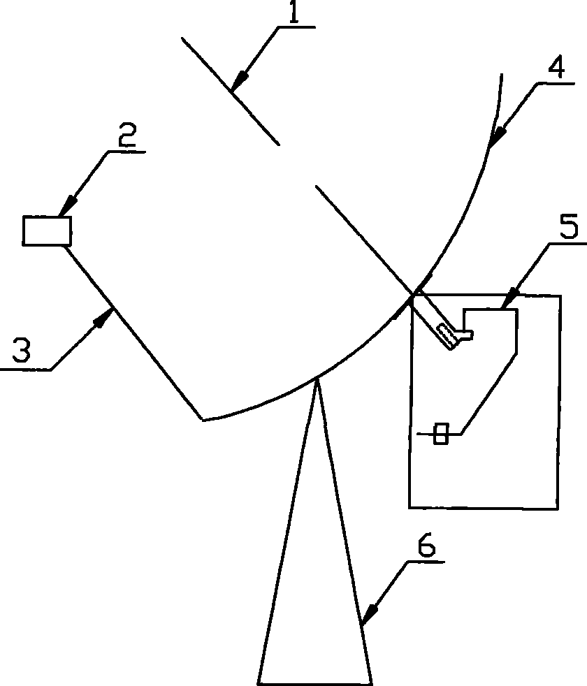 Photoelectric star-seeking auxiliary device