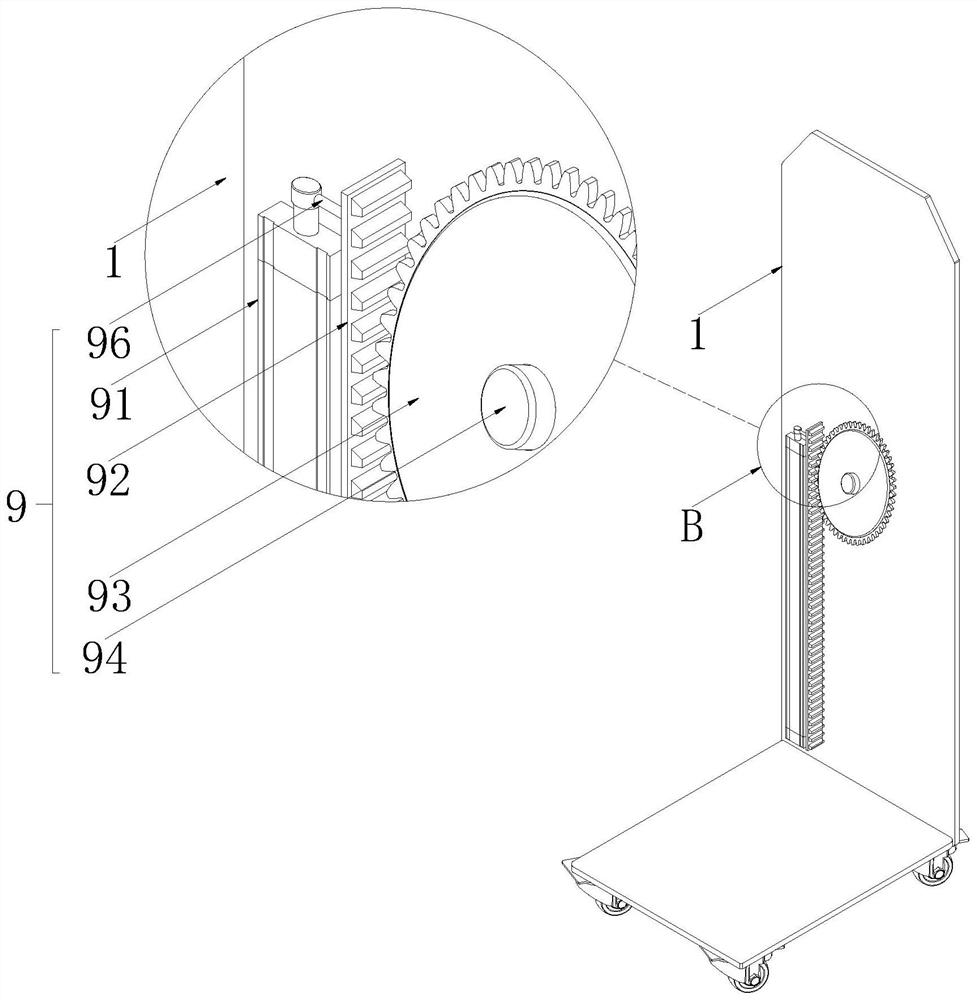 Dynamic rubber product mixing device for artificial intelligence equipment