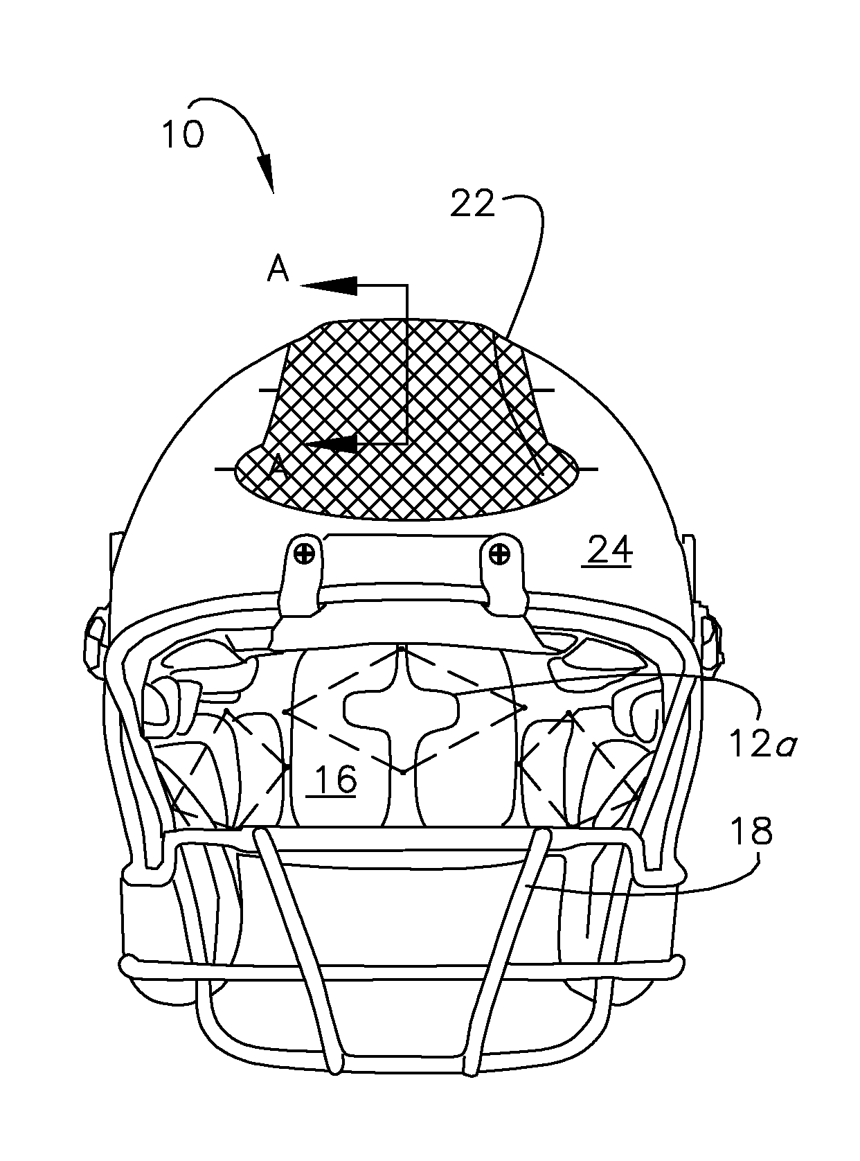 Energy dissipating helmet utilizing stress-induced active material activation
