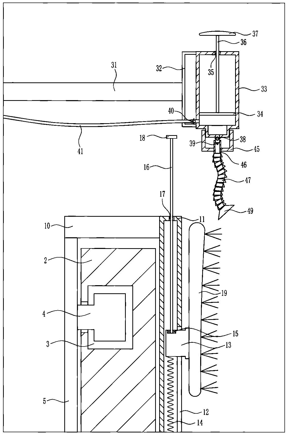 Waxing device for vehicle tires