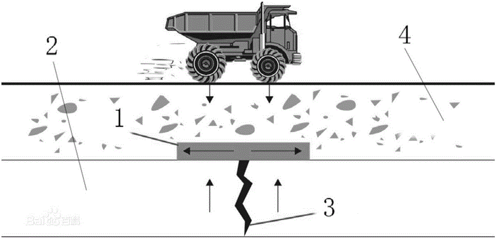 Overlapping construction method and overlapping structure of new asphalt pavement and old asphalt pavement