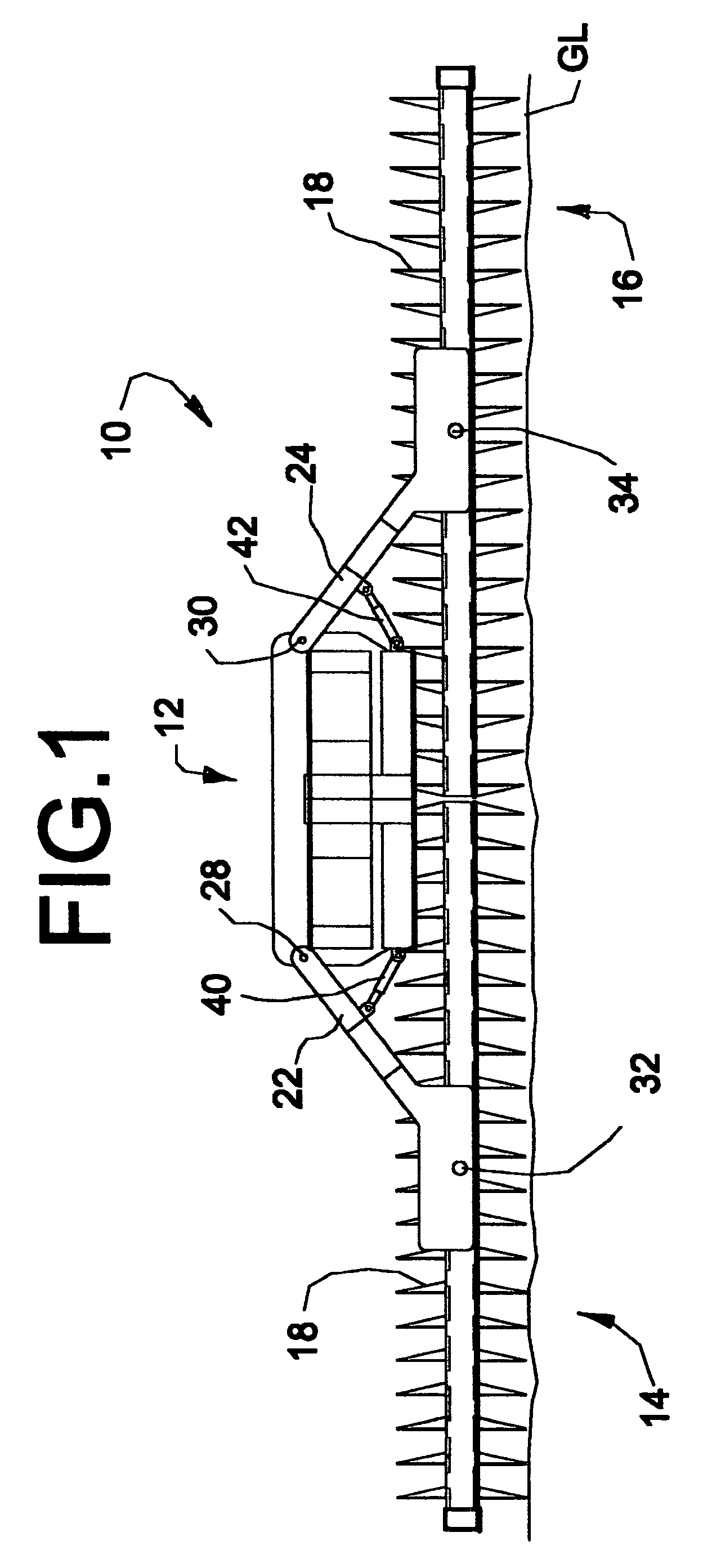Center pivot wing flotation method and apparatus