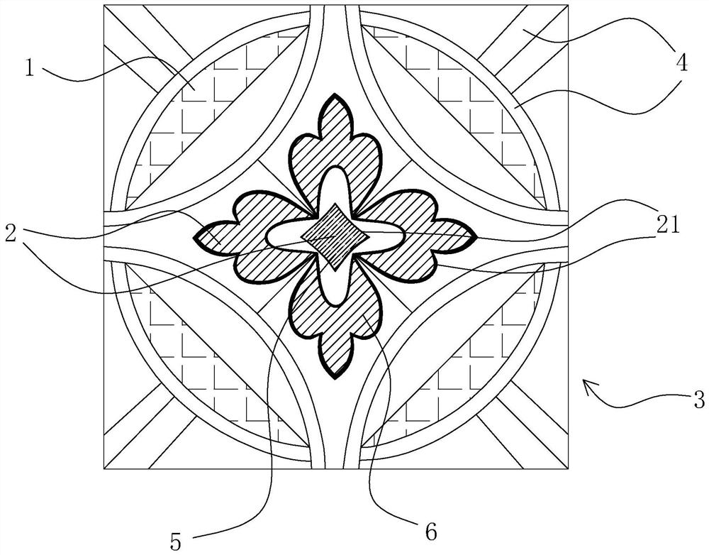 A method for making a mosaic panel with various inlaid materials