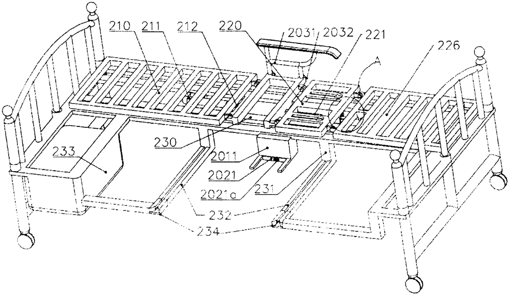 Separable bed-chair integrated robot