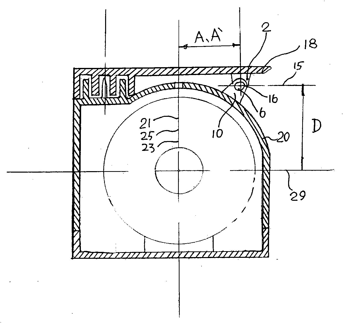 Multi-point type extrusion deformation-resistant accurate positioning opening and closing device