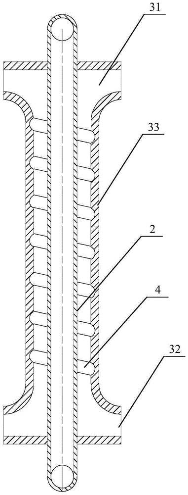 Blast furnace superconduction cooling waste heat power generation energy-saving control system based on overvoltage and overcurrent protection