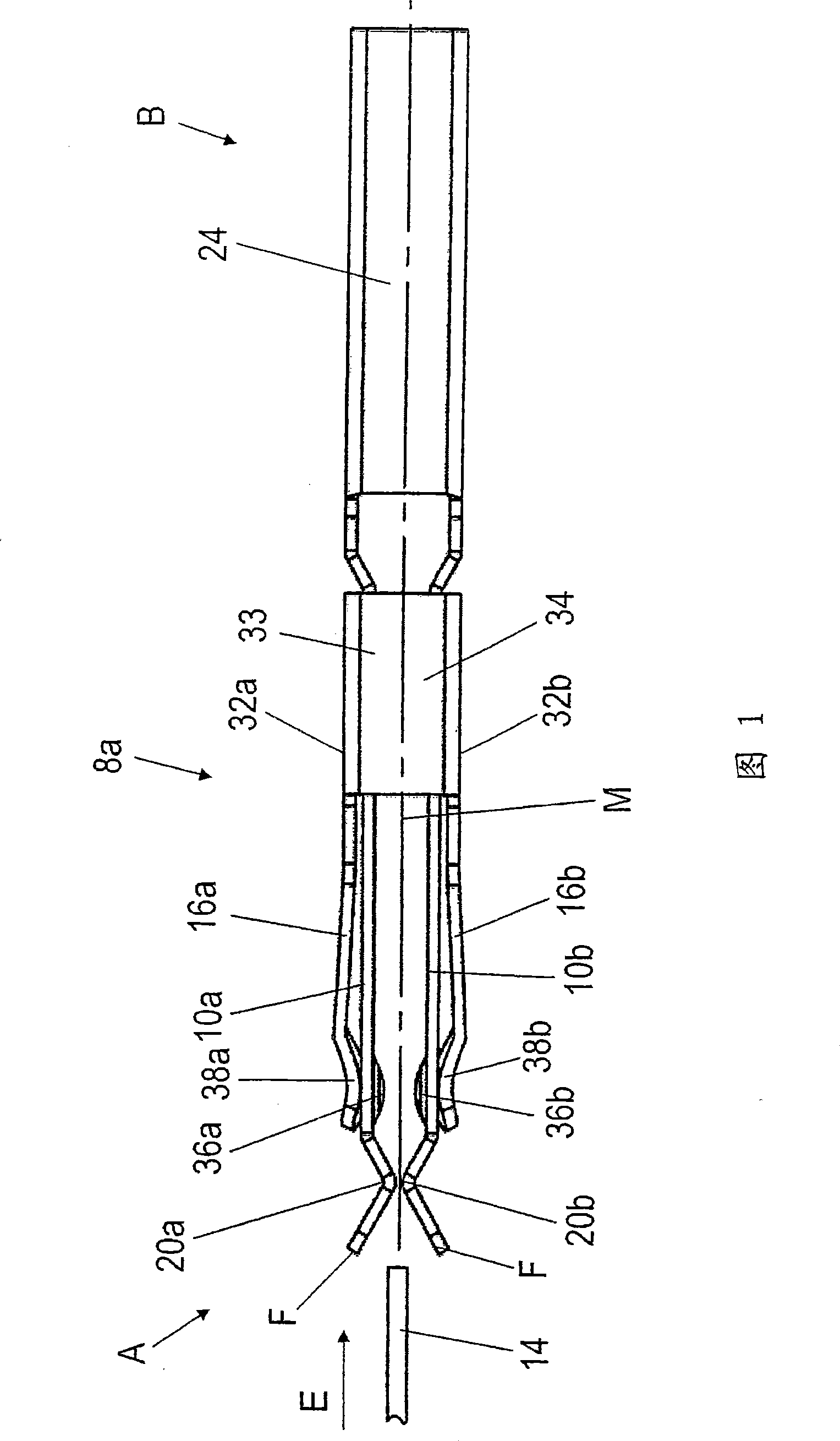 Spring contact for an electric connector and connection