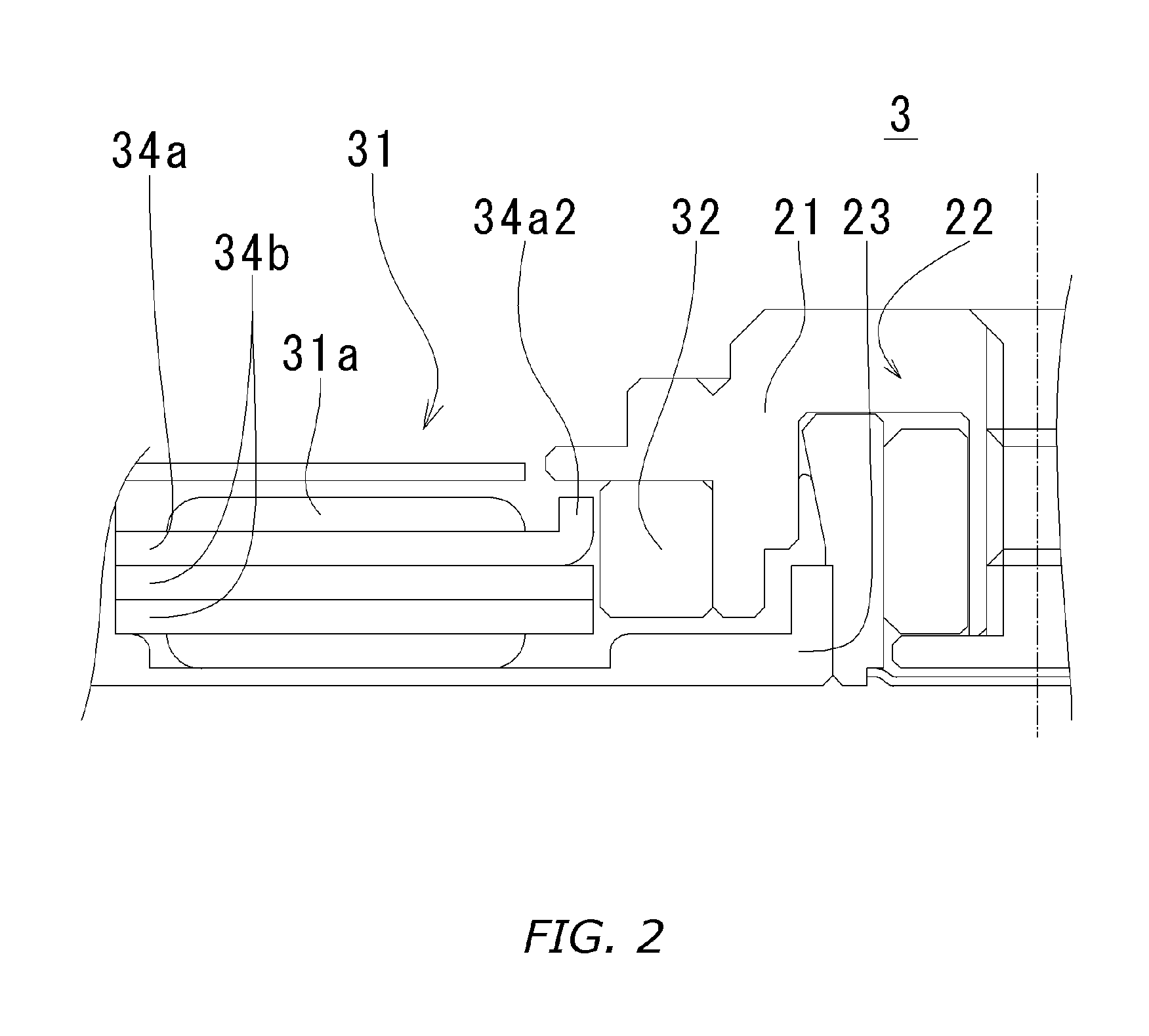 Motor and recording disk drive device provided with the same