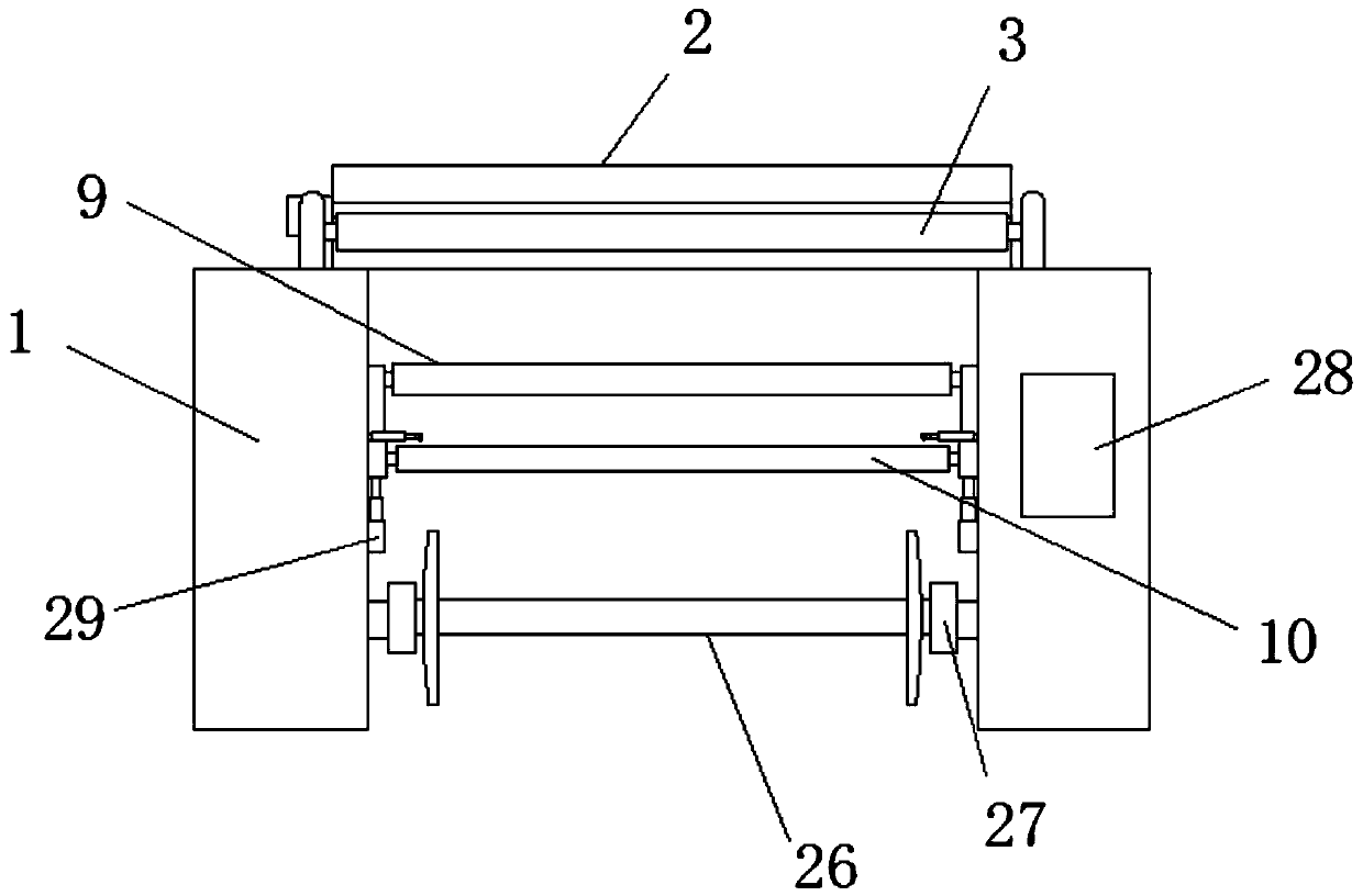 Winding device for textile machine