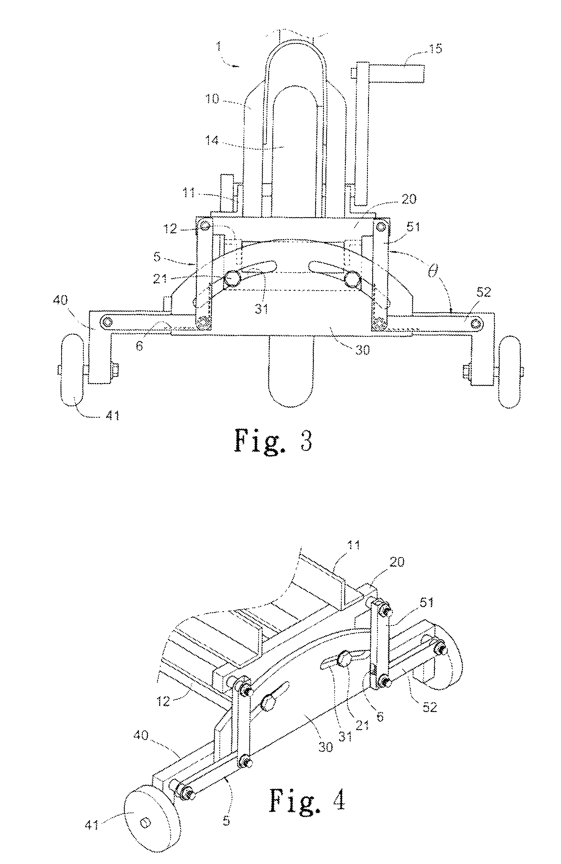 Safeguard wheel assembly for a two-wheeled vehicle