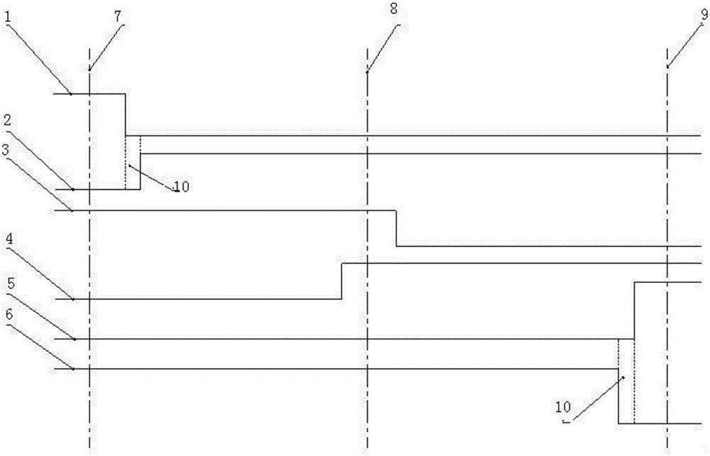 Three-position operating mechanism work state monitoring method