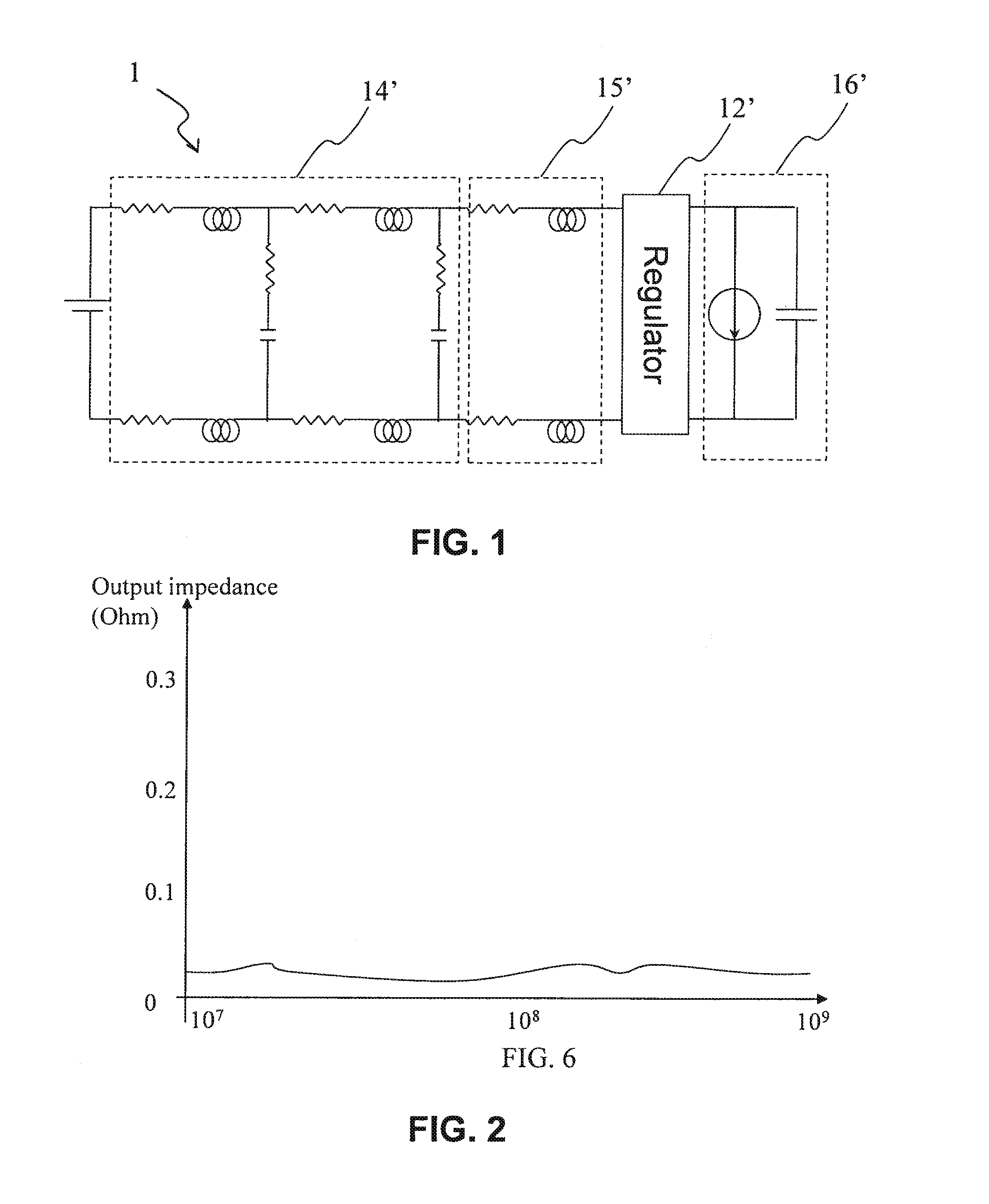 Chip packages with power management integrated circuits and related techniques