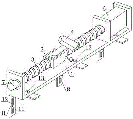 Bracket for driving multi-azimuth monitoring of camera