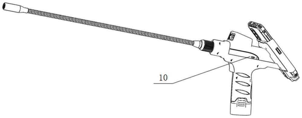 Green channel treatment method combining portable checking device and big data