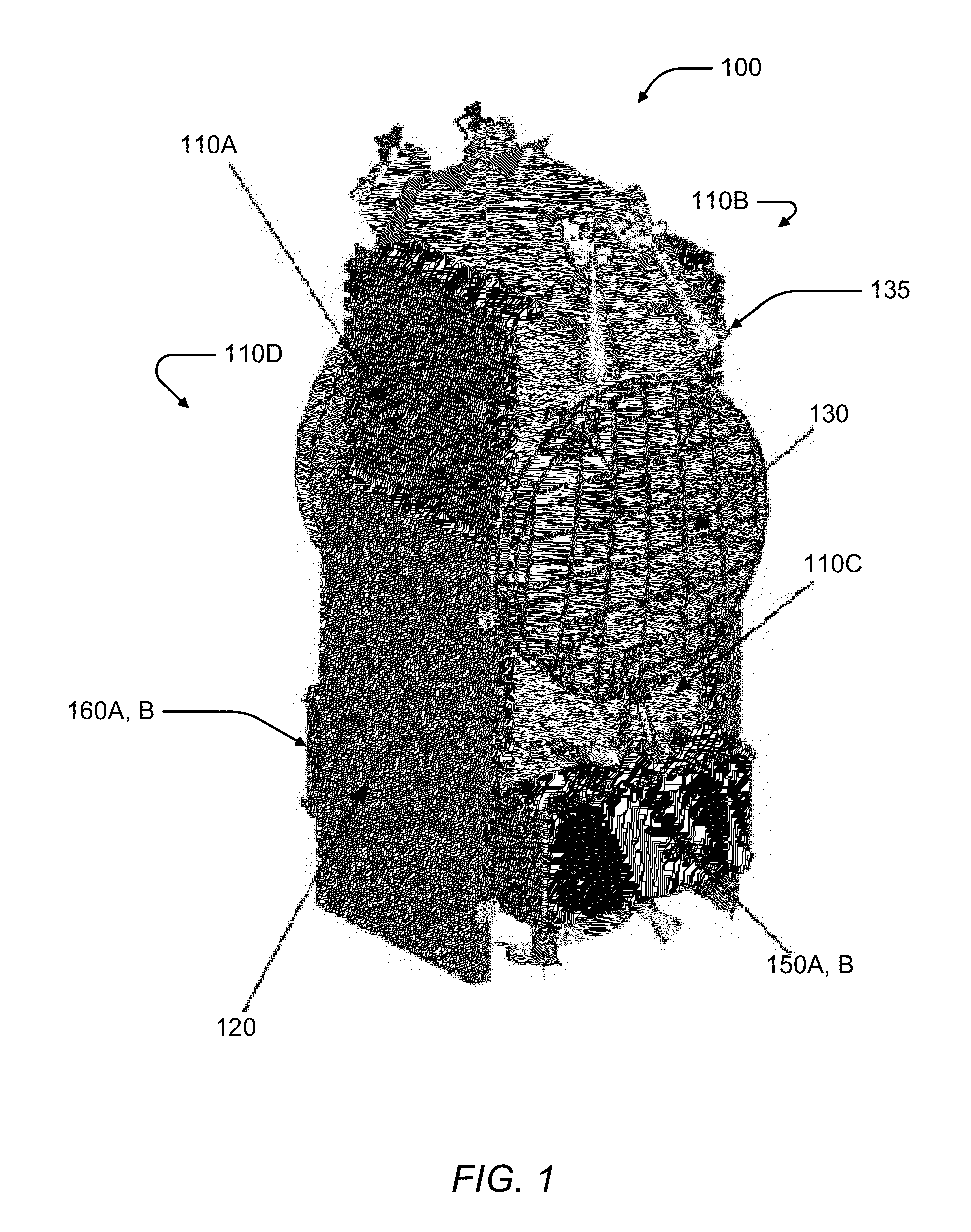 Deployable radiator having an increased view factor