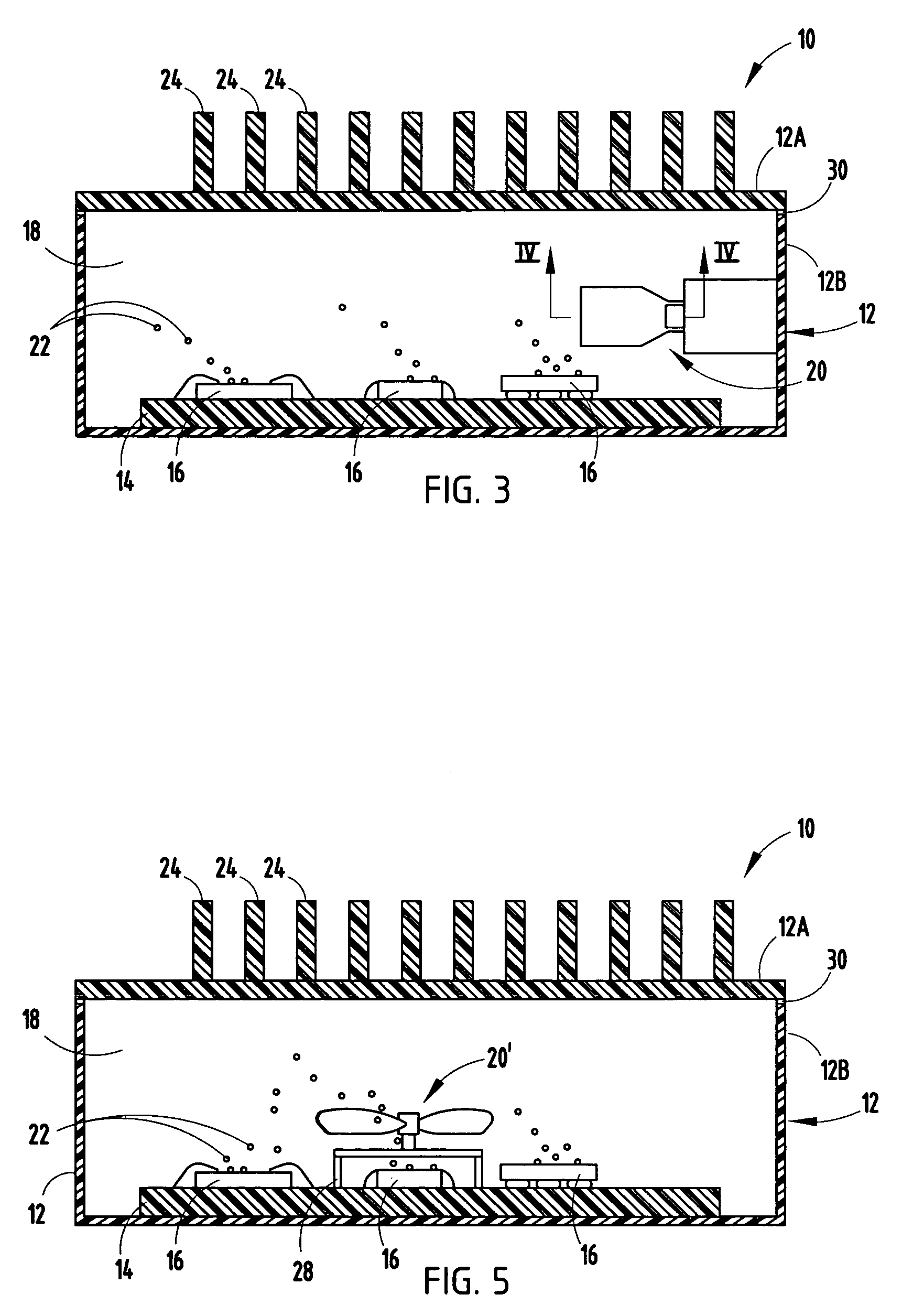 Electronic package and method of cooling electronics