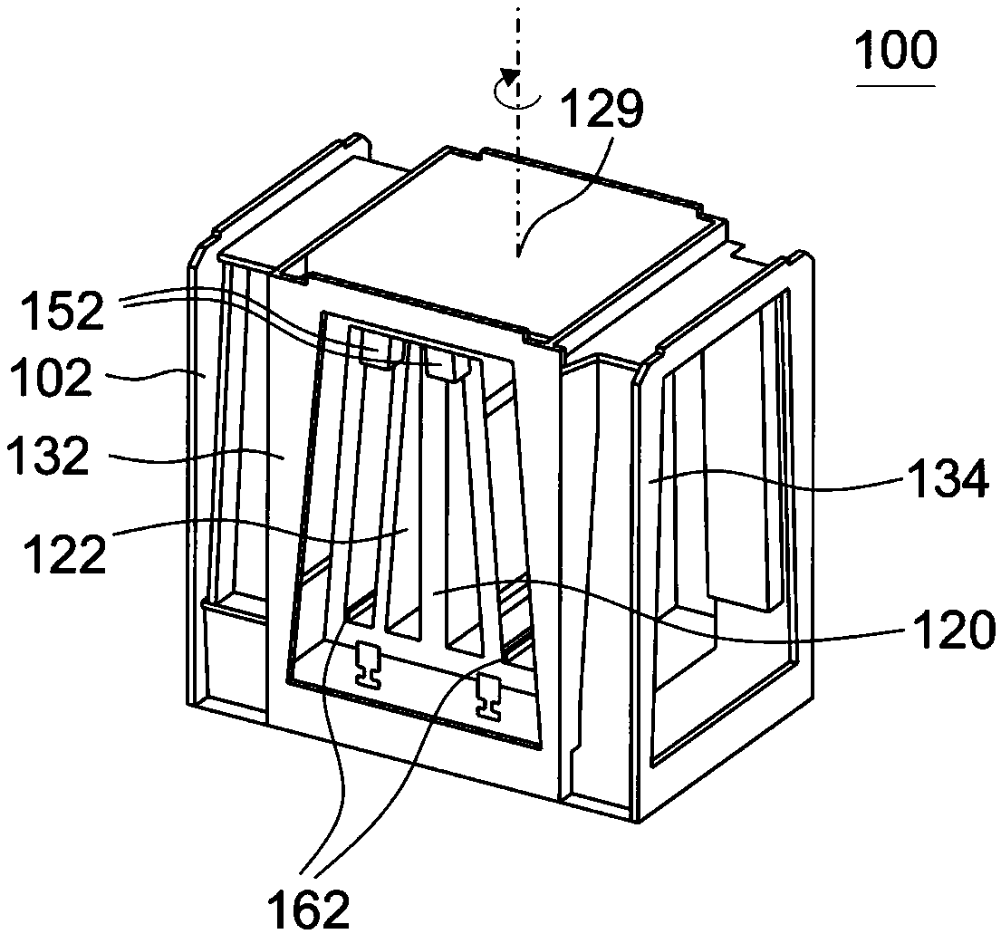 Apparatus for routing a carrier in a processing system, a system for processing a substrate on the carrier, and method of routing a carrier in a vacuum chamber