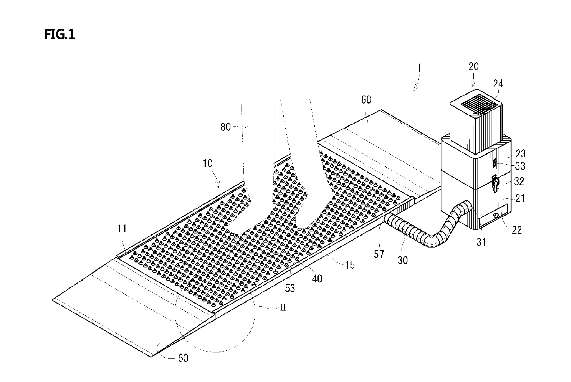 Dust Suction Apparatus for Shoes