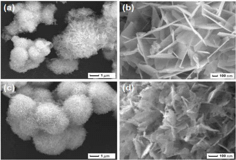 Preparation method for bismuth molybdate/polyaniline composite supercapacitor electrode material